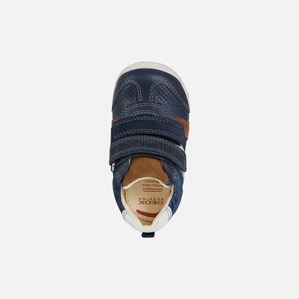 Geox Sneakers Navy New Balu Boy - Geox Baby Shoes - EQWOUN197